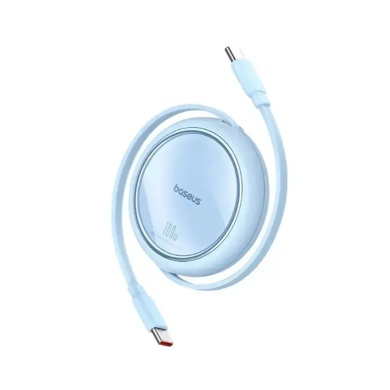 کابل شارژ  Baseus Free2 Draw Mini   ابی